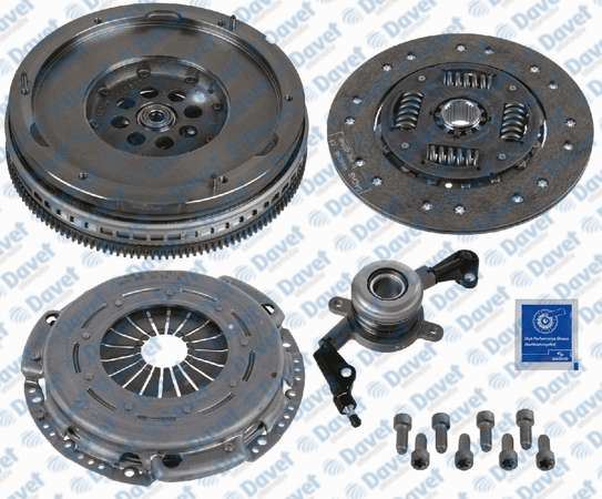 SACHS 2290601108 Volant+ Debriyaj Seti + Rulman Mercedes Sprinter 3t/3.5t/4.6t/5t 2006-> 4lu Kit (Hidrolik Rulmanli)